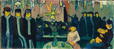 タバリン、またはパリのキャバレー、1888年から89年 作： Emile Bernard
