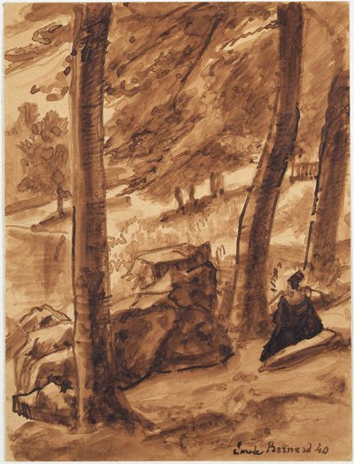  作： Emile Bernard
