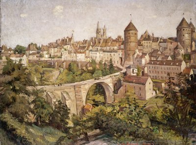 l「ヨンヌの風景、1907 作： Emile Bernard