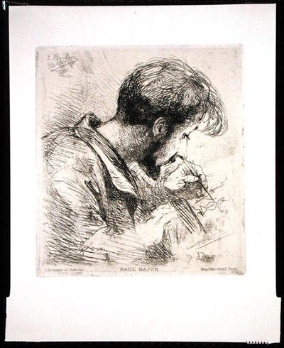 ポール・ラジョンの肖像 作： Emile Boilvin