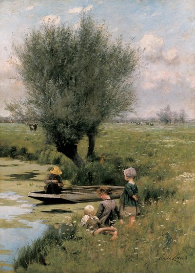 リバーサイド 作： Emile Claus