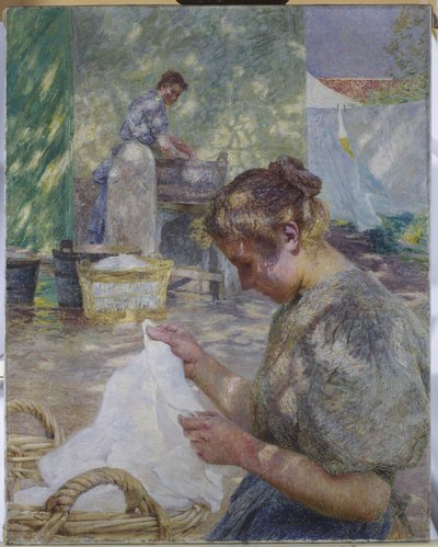 Aurinkoinen päivä 作： Emile Claus
