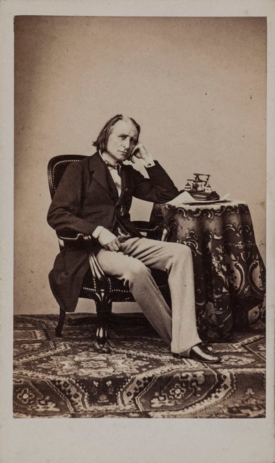 作曲家フランツ・リストの肖像 1811-1886. 作： Emile Desmaisons