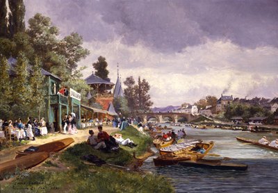 ジョインヴィレルポン、1873年 作： Emile Edme Laborne