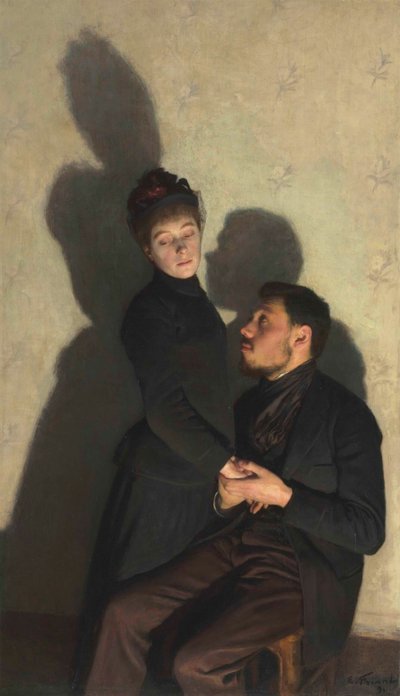 キャスト シャドウ、1891 年。 作： Emile Friant