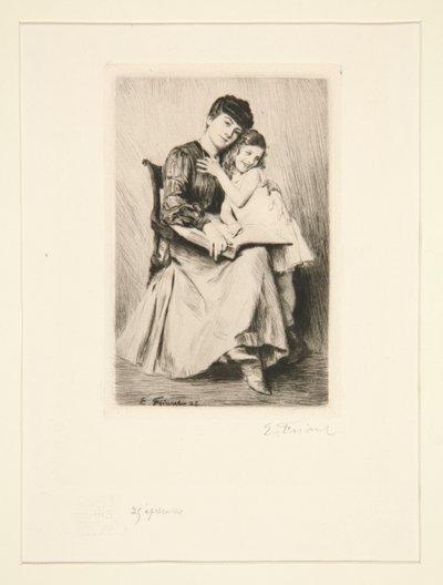 初演エチュード 作： Emile Friant