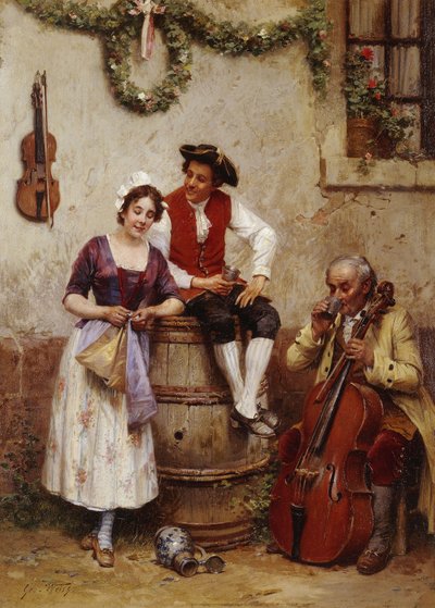 歓迎の気晴らし 作： Emile Georges Weiss