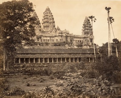 大塔の北正面、1866 年。 作： Emile Gsell