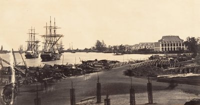 インペリアル メッセージリーの設立の様子、1866 年。 作： Emile Gsell