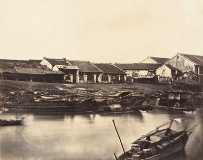 1866 年に発行されたチャイニーズ シティ チョレン シート No. 4 のビュー。 作： Emile Gsell