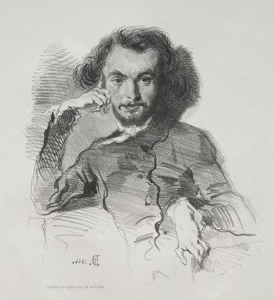 シャルル・ピエール・ボードレール 作： Emile Isidore Deroy