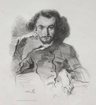 シャルルピエールボードレール、1844年。 作： Emile Isidore Deroy