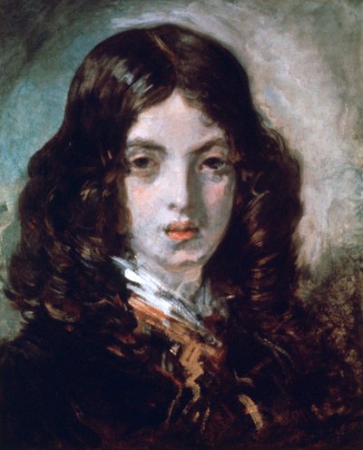 小さな赤毛の乞食、1843 作： Emile Isidore Deroy
