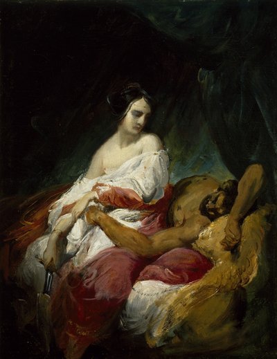 ジュディスとホロフェルネス、1830年頃（キャンバスに油彩） 作： Emile Jean Horace Vernet