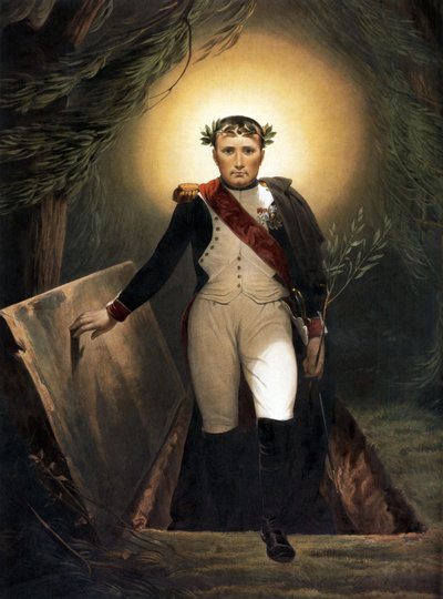 ナポレオンが墓を離れる、1860年頃 作： Emile Jean Horace Vernet