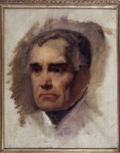 アントラン・ガティアンの肖像、バートランド伯爵 作： Emile Jean Horace Vernet