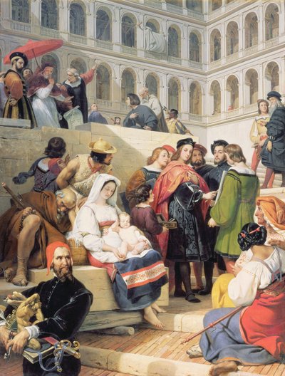 バチカンのラファエル、1832 作： Emile Jean Horace Vernet