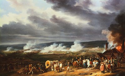 ジェマペの戦い、1792年、1821年。 作： Emile Jean Horace Vernet