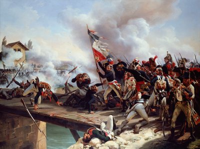 ポンダルコレの戦い、1826年 作： Emile Jean Horace Vernet
