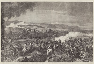 アルマの戦い 作： Emile Jean Horace Vernet