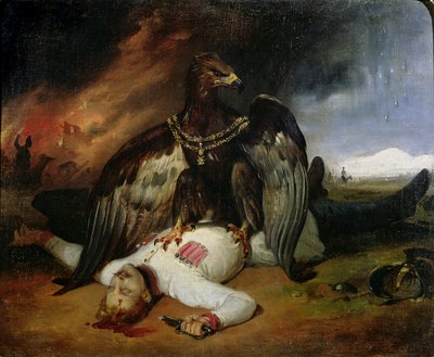 ポーランドのプロメテウス、1831 作： Emile Jean Horace Vernet