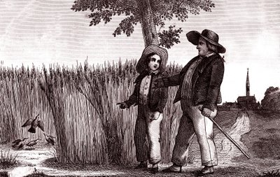 ラ・フォンテーヌの寓話『ヒバリと家主 作： Emile Joseph Alexandre Gouget