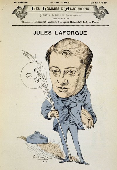 ジュール・ラフォーグの肖像表紙 "Les Hommes d