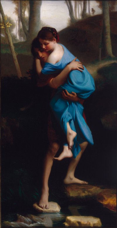 「ポールとバージニア」、1866年。 作： Emile Levy