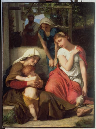 ルースとナオミ、1859 作： Emile Levy