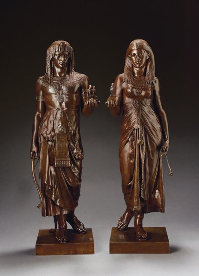 ファラオの贈り物と女王の供物 作： Emile Louis Picault