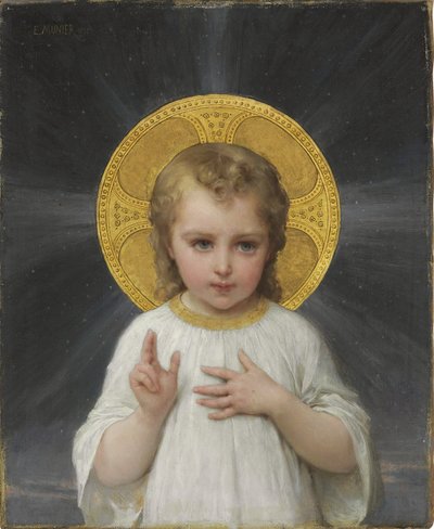 イエス、1893 作： Emile Munier