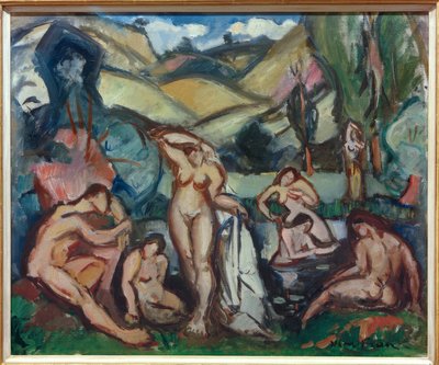 女性の入浴 作： Emile Othon Friesz