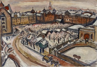 ミュンヘンの雪 作： Emile Othon Friesz