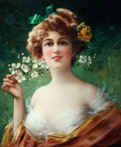 開花の美しさ 作： Emile Vernon