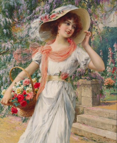 フラワーガール 作： Emile Vernon