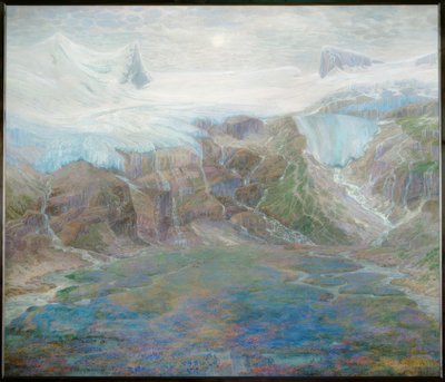 シュラッテンカース氷河（Schlattenkäs Glacier 作： Emilie Mediz Pelikan
