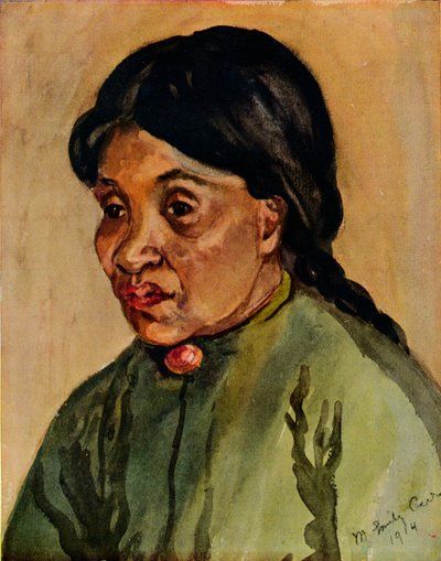 クリー・ワイクのイラスト、1914年 作： Emily Carr