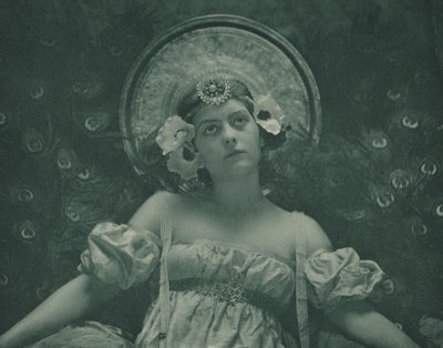 蝉、1899年。 作： Emma Justine Farnsworth