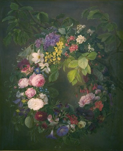 花の花輪 作： Emma Thomsen