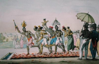 インドの火渡り祭り（「L