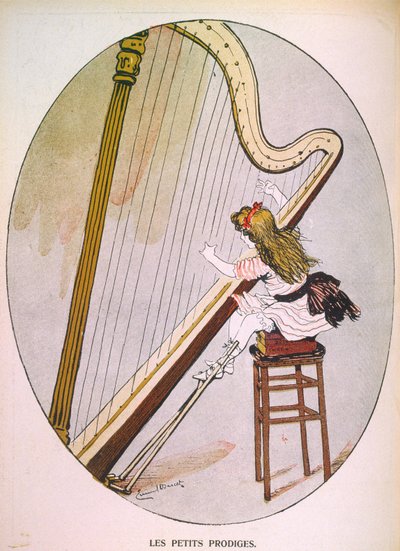 LAssiette Au Beurre、パブの芸術家によって刻まれた小さな天才。 1907年7月 作： Emmanuel Barcet