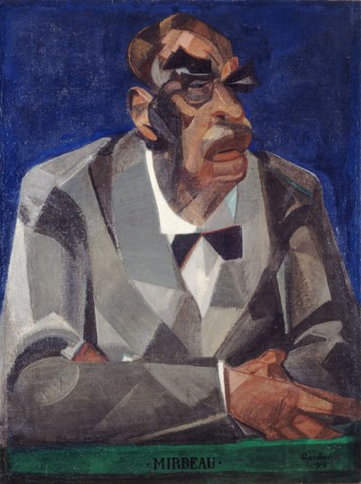 オクターブ・ミルボー 1848-1917, 1919. 作： Emmanuel Gondouin