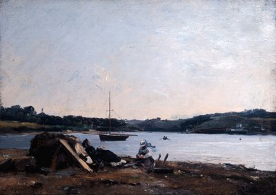 河口、1868。 作： Emmanuel Lansyer
