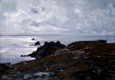 強い現在のポイント、1884。 作： Emmanuel Lansyer
