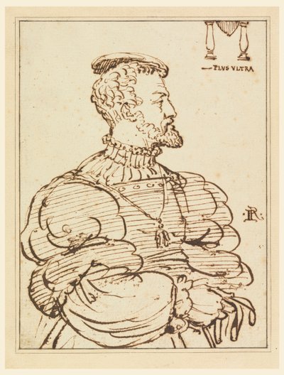 皇帝カール 5 世の肖像 作： Emperor Charles V