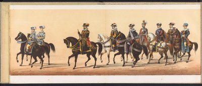 ハールレムの行列、1872年（プレート6） 1872 年 4 月 1 日、ハールレムで開催された行列。 (オブジェクトのシリーズ タイトル) 作： Emrik and Binger
