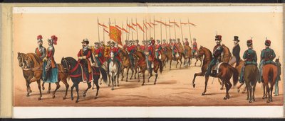 ハールレムの行列、1872年（プレート7） 1872 年 4 月 1 日、ハールレムで開催された行列。 (オブジェクトのシリーズ タイトル) 作： Emrik and Binger