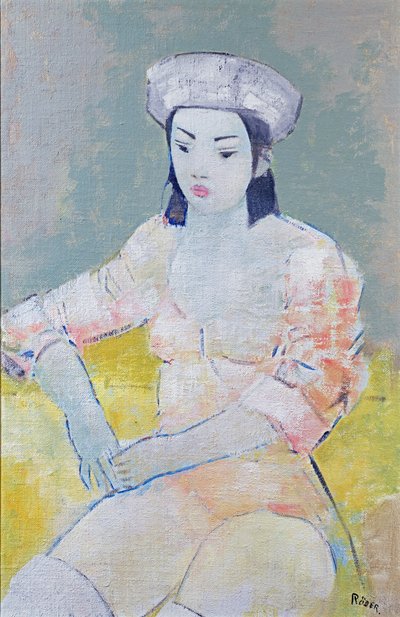 Dancer, 2004 （油彩・キャンバス 作： Endre Roder