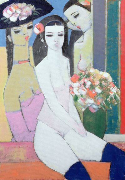 ジョセフィーヌ、2008年（キャンバスボードに油彩 作： Endre Roder