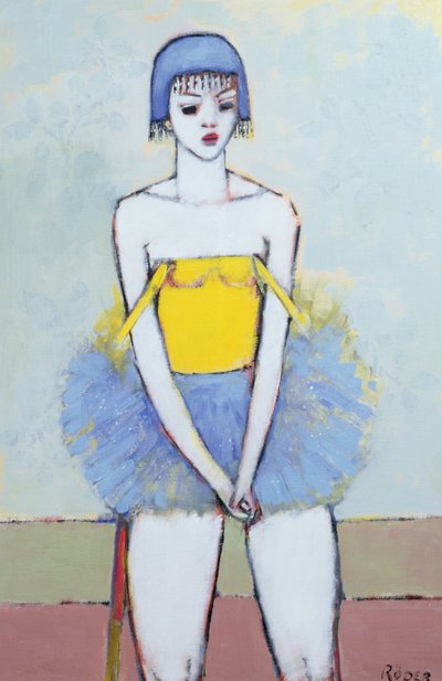 Spangled Tutu（油彩・ボード 作： Endre Roder
